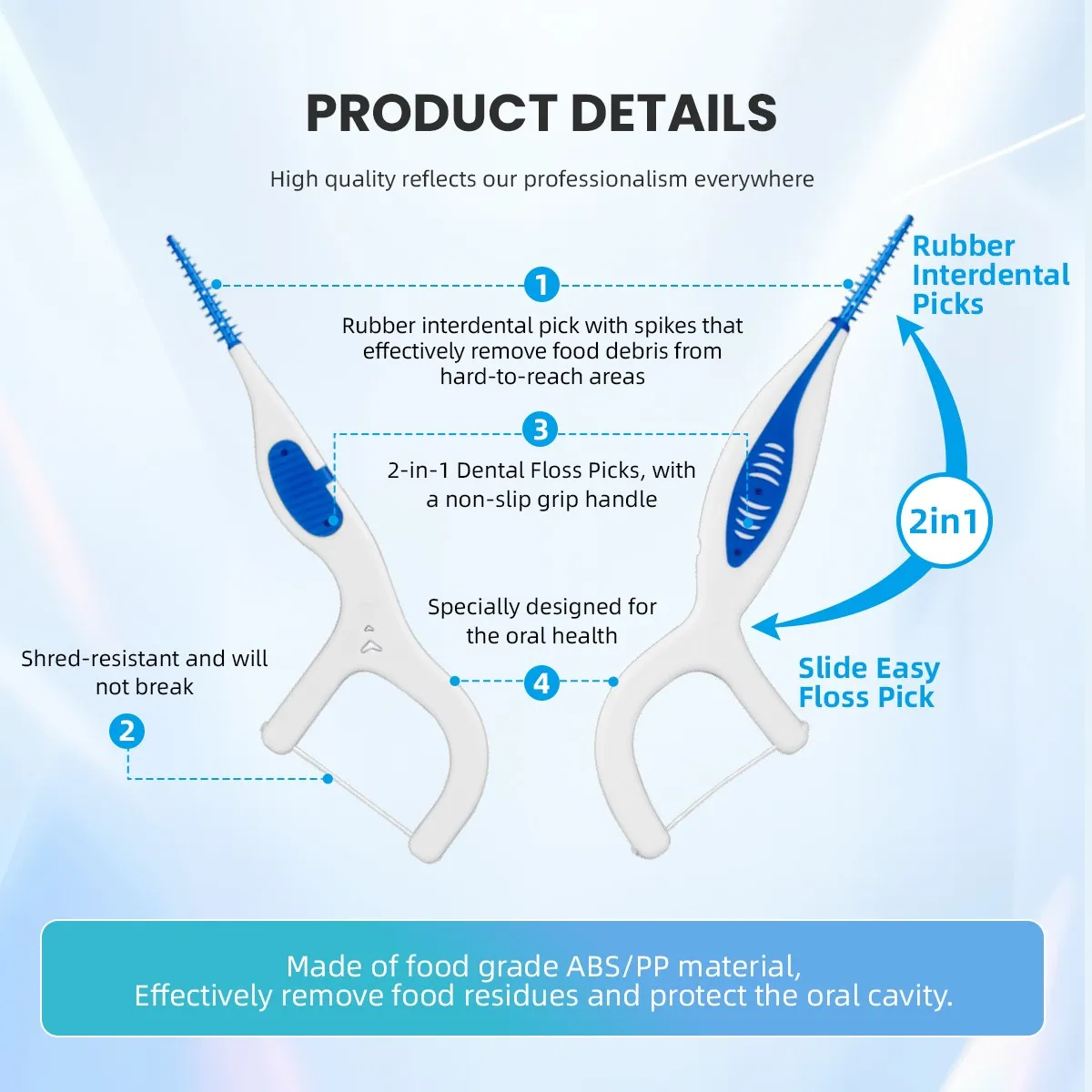 Rubber Interdental Picks Product Detail Rubber Interdental Picks Product Detail